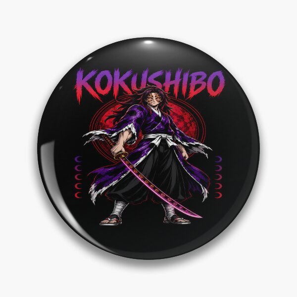 Item preview, Kokushibo Aesthetic Prodigy – Dark Demon Samurai Moon Design Japanese Style designed and sold by Trinidesigns123.