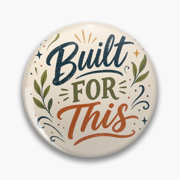 Item preview, Built For This – Gluten Free Coeliac Lifestyle Quote Wheat Free Strong Typography Design designed and sold by My Gluten Free Life UK.