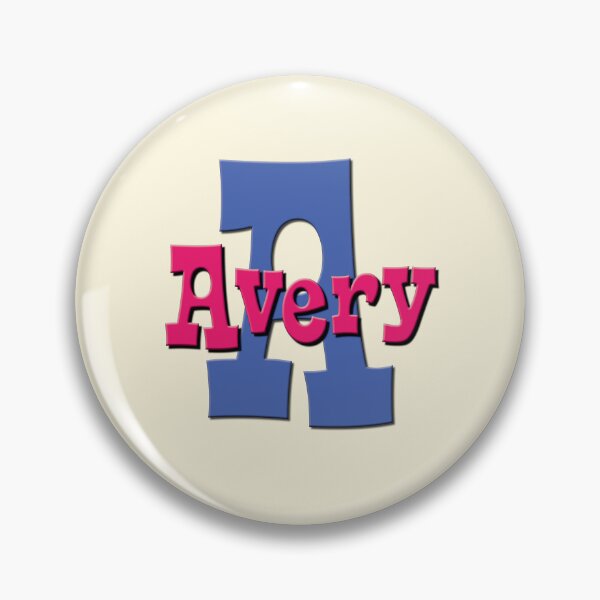 Item preview, A is for Avery, Girl's/Woman's Name and Initial  designed and sold by CharlottePlaceArt.