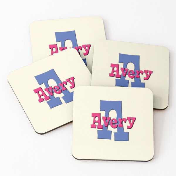 Item preview, A is for Avery, Girl's/Woman's Name and Initial  designed and sold by CharlottePlaceArt.