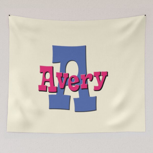 Item preview, A is for Avery, Girl's/Woman's Name and Initial  designed and sold by CharlottePlaceArt.