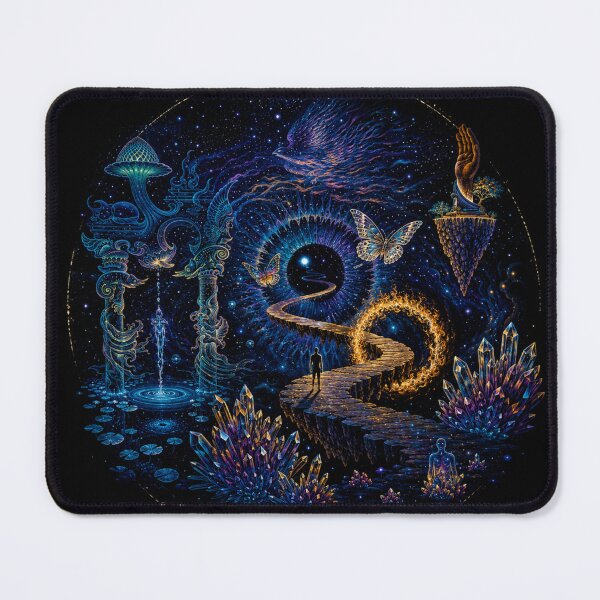 Item preview, Cosmic Art | Not Lost Just Exploring Cosmic Fantasy Art designed and sold by AbstractAuraArt.