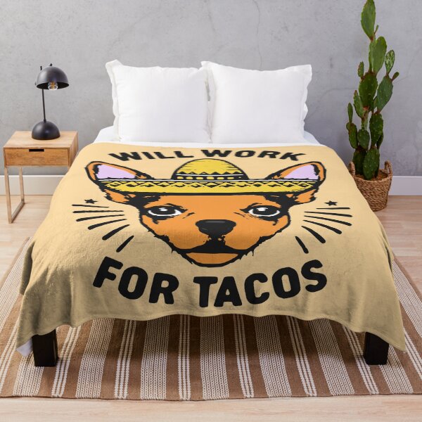 Item preview, Will Work For Tacos designed and sold by derpfudge.