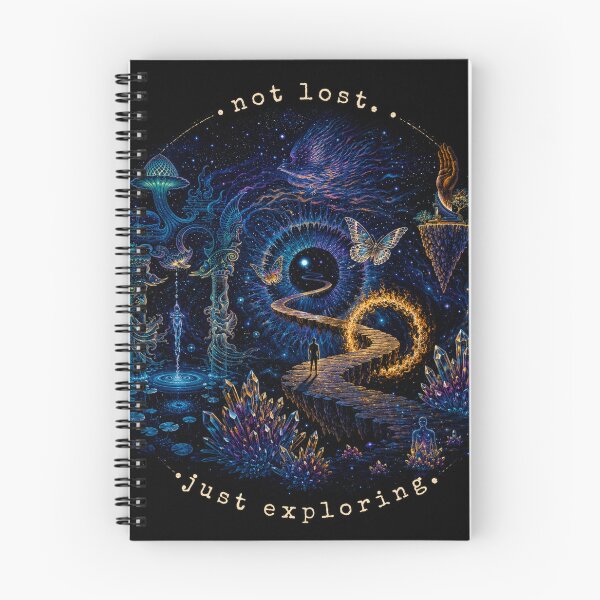 Item preview, Cosmic Art | Not Lost Just Exploring Cosmic Fantasy Art designed and sold by AbstractAuraArt.
