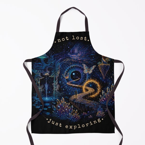 Item preview, Cosmic Art | Not Lost Just Exploring Cosmic Fantasy Art designed and sold by AbstractAuraArt.