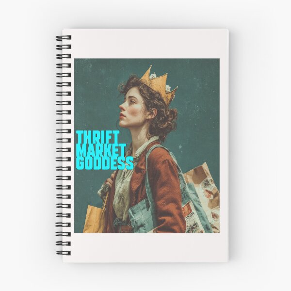 Item preview, Thrift Store Goddess – Vintage Treasure Hunter Aesthetic designed and sold by Ignorant-Artist.