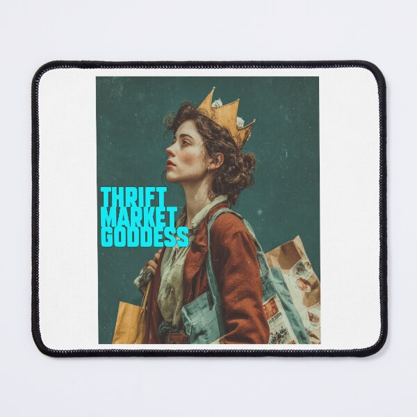 Item preview, Thrift Store Goddess – Vintage Treasure Hunter Aesthetic designed and sold by Ignorant-Artist.