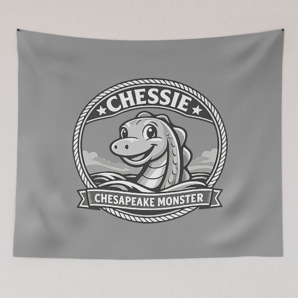 Item preview, CHESSIE The Chesapeake Monster coloring book character designed and sold by S-M-P-A.