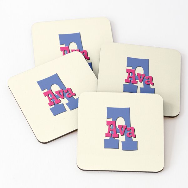 Item preview, A is for Ava, Girl's/Woman's Name and Initial  designed and sold by CharlottePlaceArt.