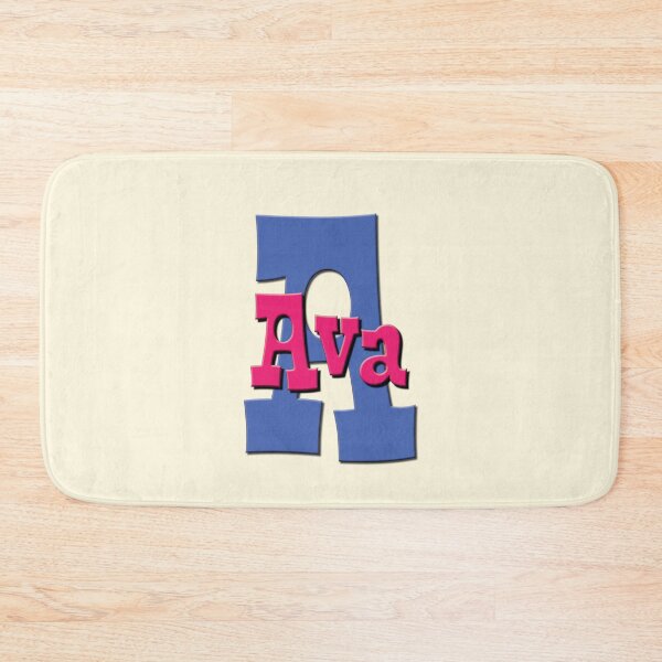 Item preview, A is for Ava, Girl's/Woman's Name and Initial  designed and sold by CharlottePlaceArt.