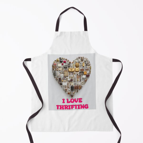 Item preview, I Love Thrifting – Vintage Market Heart Design for Resellers & Treasure Hunters designed and sold by Ignorant-Artist.