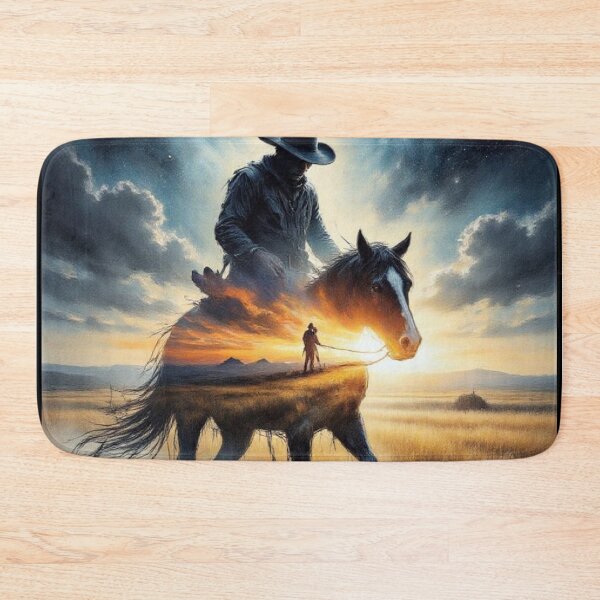 Item preview, Cowboy art designed and sold by BeautifulVirtues.