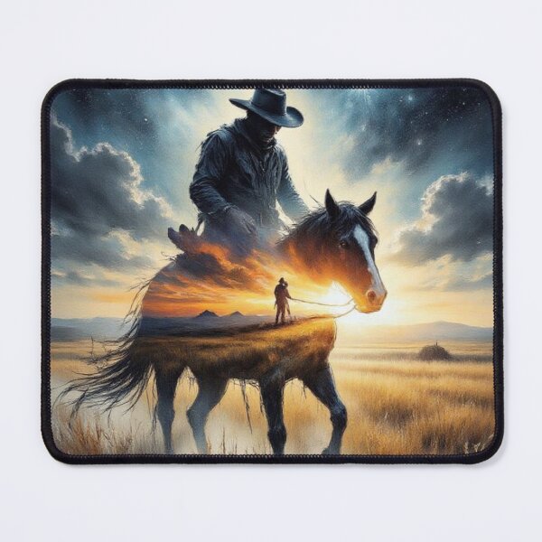 Item preview, Cowboy art designed and sold by BeautifulVirtues.