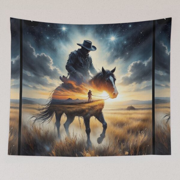 Item preview, Cowboy art designed and sold by BeautifulVirtues.