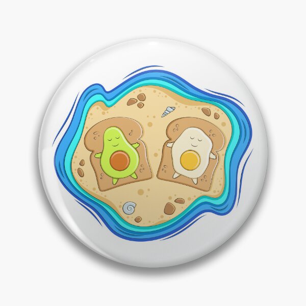 Item preview, Avocado and egg on toast designed and sold by RizikCat.