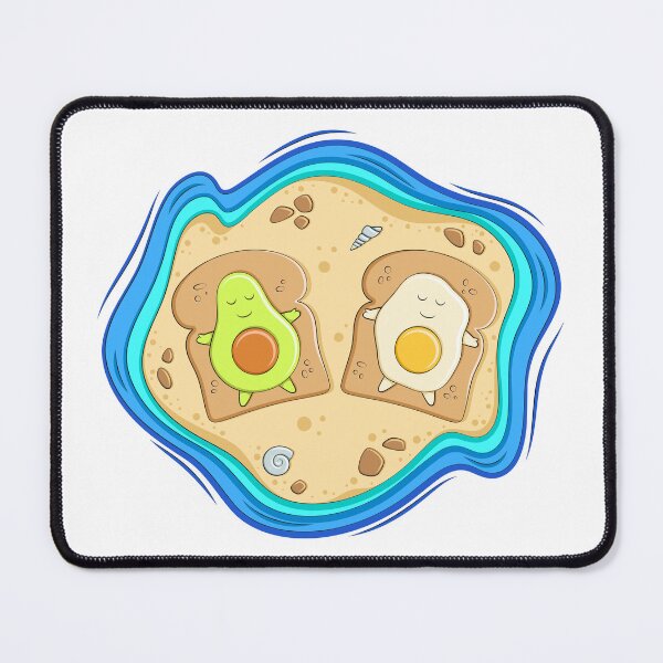 Item preview, Avocado and egg on toast designed and sold by RizikCat.