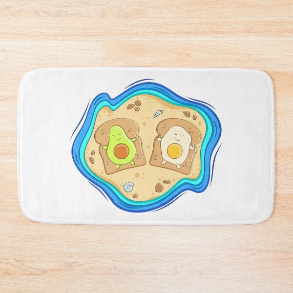 Item preview, Avocado and egg on toast designed and sold by RizikCat.