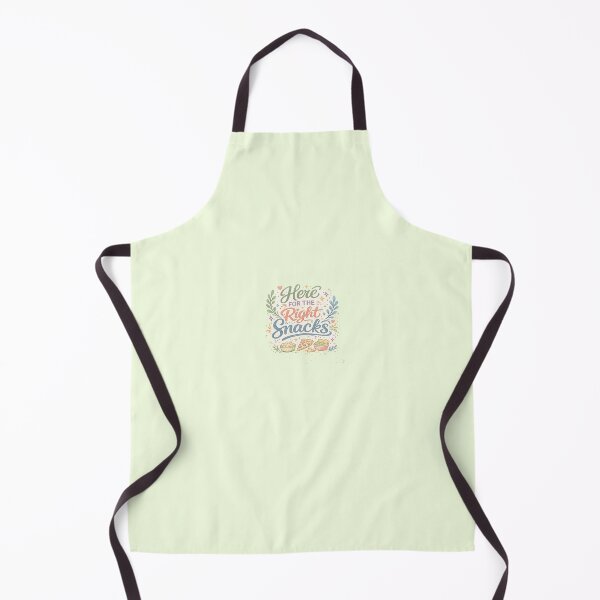 Item preview, Here For The Right Snacks – Gluten Free Funny Quote Coeliac Foodie Aesthetic Typography Design designed and sold by My Gluten Free Life UK.