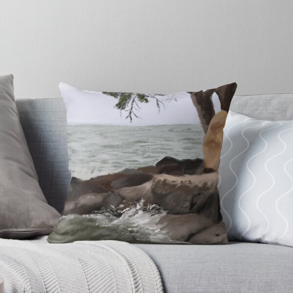 Item preview, Seated on the Shore of Galilee designed and sold by gigiallenart.