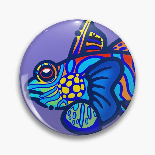 Item preview, Mandarin Dragonette (Mandarinfish) designed and sold by Okamuiiii.