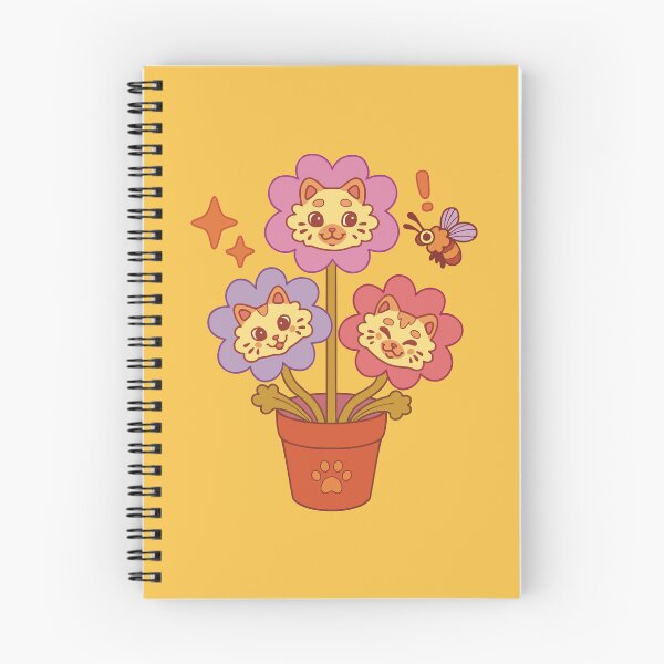 Item preview, Cat flower designed and sold by Erika Vaigel Creations.