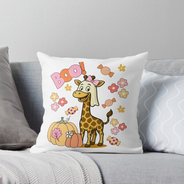 Item preview, Cute Giraffe Boo Ghost Halloween designed and sold by happiecatstore.