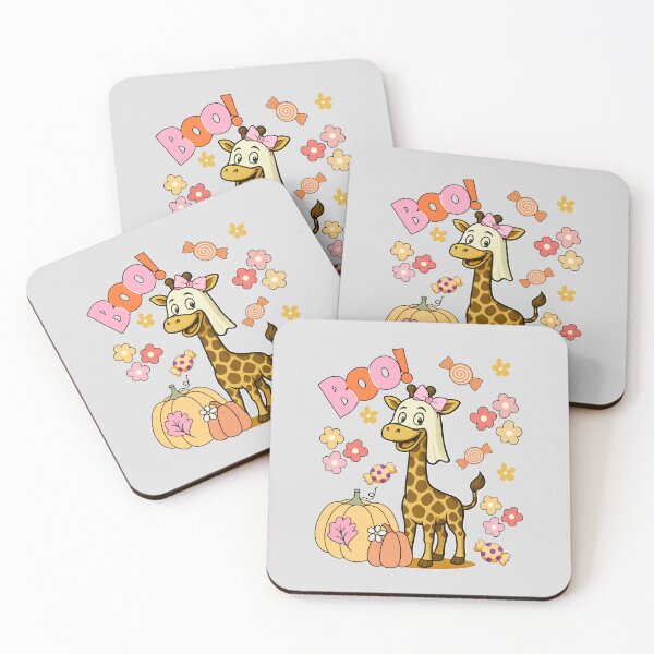 Item preview, Cute Giraffe Boo Ghost Halloween designed and sold by happiecatstore.