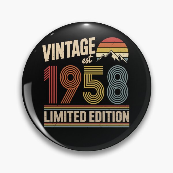 Item preview, Vintage 1958 Birthday : 68th Birthday Retro Gift, Sixty eight Gift Idea, 68th Birthday Gift, Vintage 1958 Birthday designed and sold by Merchall  store.