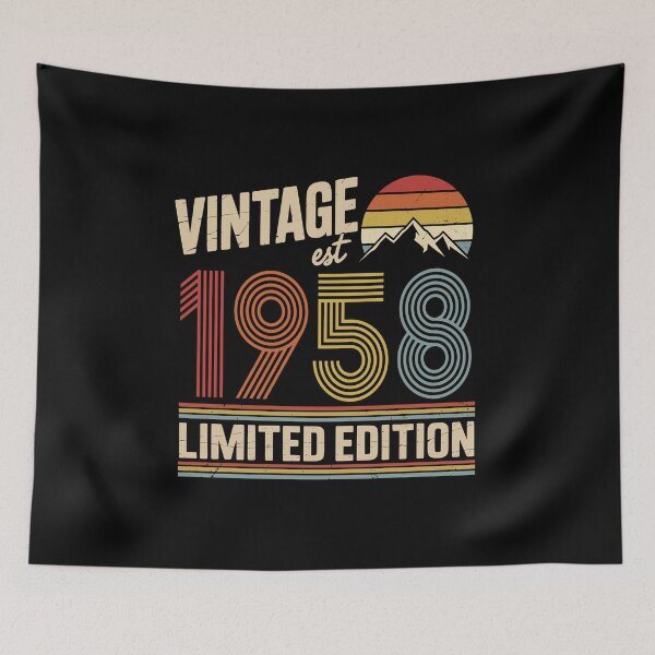 Item preview, Vintage 1958 Birthday : 68th Birthday Retro Gift, Sixty eight Gift Idea, 68th Birthday Gift, Vintage 1958 Birthday designed and sold by Merchall  store.