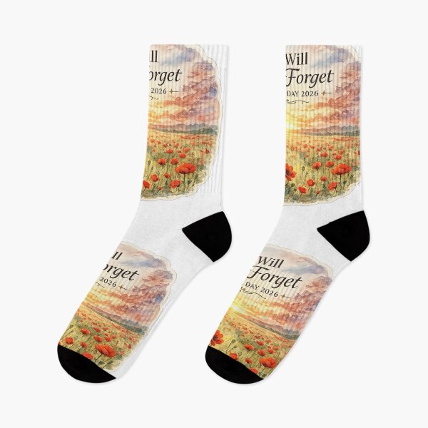 Item preview, We Will Never Forget Memorial Day 2026 – Watercolor Poppy Field Sunset Art | Patriotic Gift designed and sold by irfanshikh.