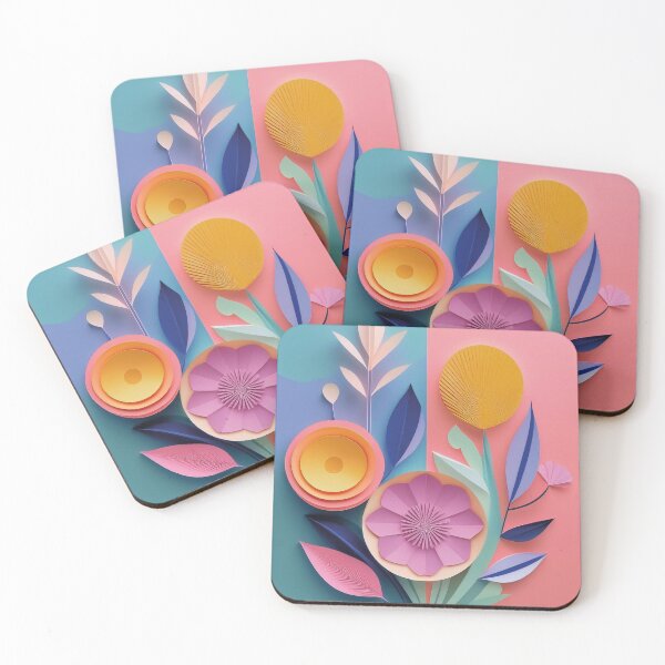 Item preview, Papercut Abstract Garden  designed and sold by Becky-Poppins.