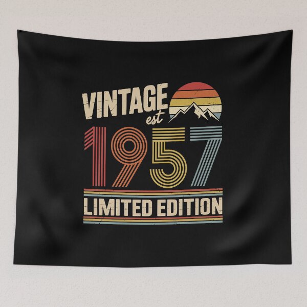 Item preview, Vintage 1957 Birthday : 69th Birthday Retro Gift, Sixty nine Gift Idea, 69th Birthday Gift, Vintage 1957 Birthday designed and sold by Merchall  store.