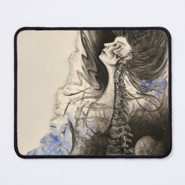 Item preview, "transcendence" mixed media drawing designed and sold by GiSilver.