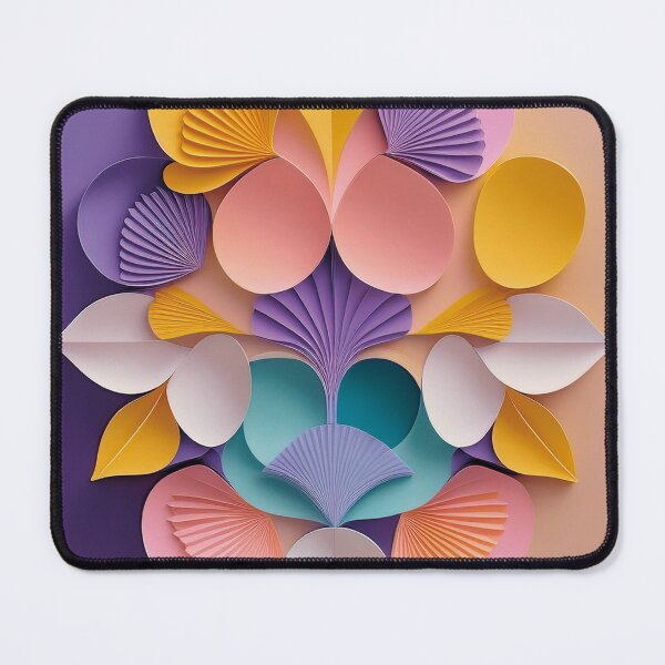 Item preview, Papercut Abstract Flowers designed and sold by Becky-Poppins.