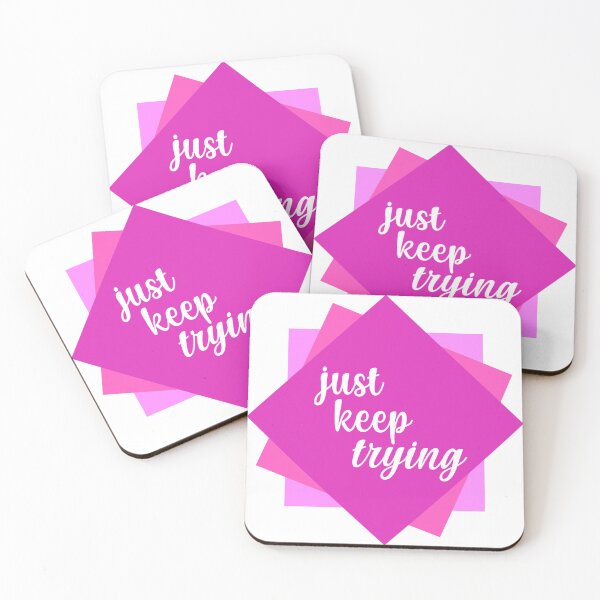 Item preview, Keep Trying designed and sold by AmyDesignsCo.