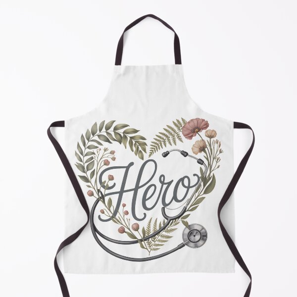 Item preview, Aesthetic Floral Anatomical Heart - Botanical Nurse Hero Art designed and sold by DAMi STORE.