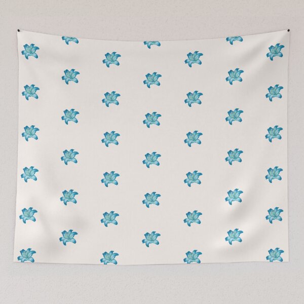 Item preview, Blue Lily Botanical Minimal Design designed and sold by Islabonita..