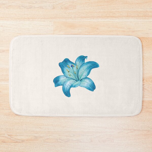Item preview, Blue Lily Botanical Minimal Design designed and sold by Islabonita..
