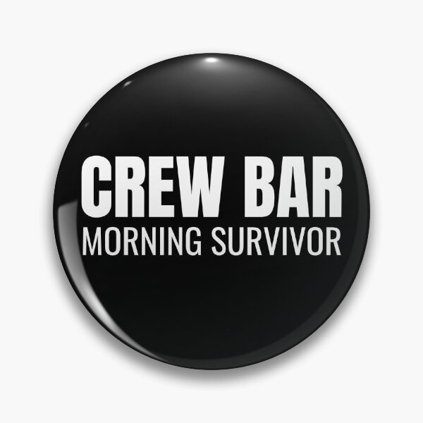 Artikelvorschau, Überlebender des Morgens in der Crew-Bar (Weiß) entworfen und verkauft von ShipCrewNation.