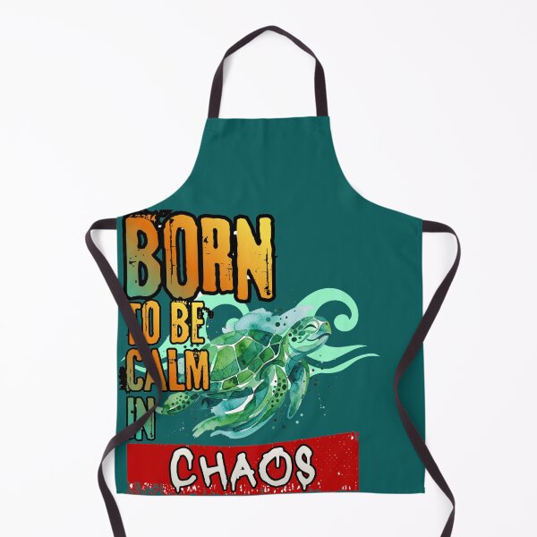 Item preview, Born to be Calm in Chaos Turtle designed and sold by A-R Digital Designs.