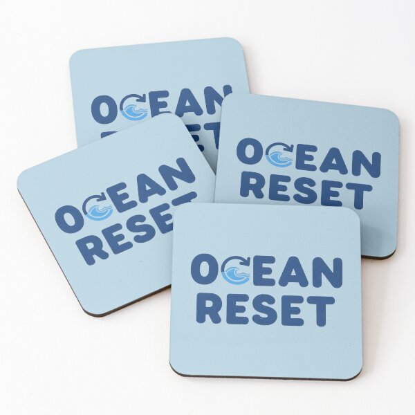 Item preview, Ocean Reset – Calm Coastal Typography Design designed and sold by Sea Gem.