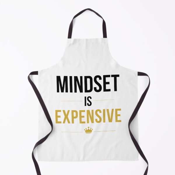 Item preview, Mindset Is Expensive Luxury Quote Minimal Gold Typography Streetwear Design designed and sold by Uvclick.
