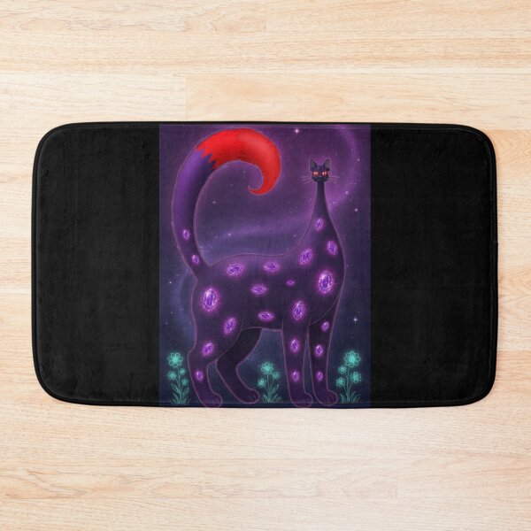 Item preview, Mystical Jeweled Cosmic Cat designed and sold by ZunZunArt.