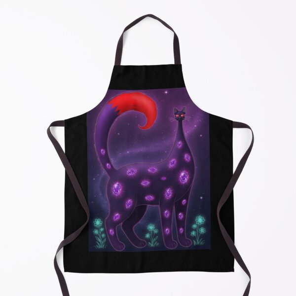 Item preview, Mystical Jeweled Cosmic Cat designed and sold by ZunZunArt.