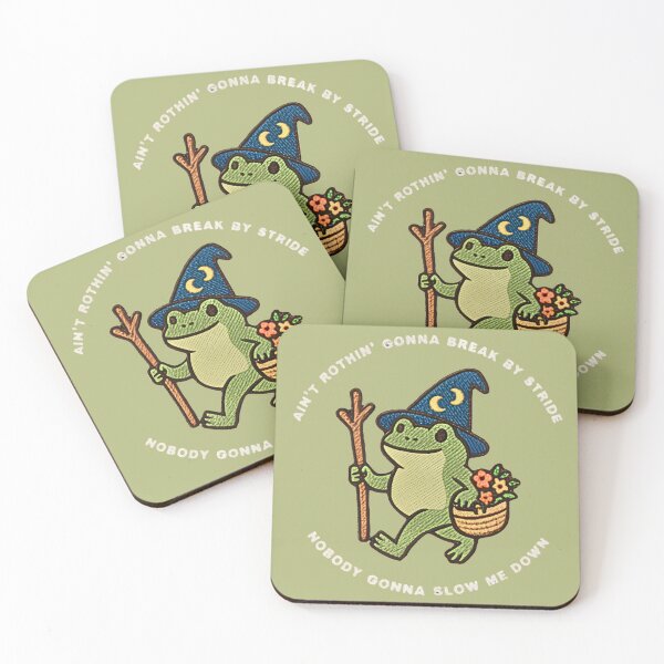 Item preview, Striding Wizard Frog designed and sold by rossgrahamwood.