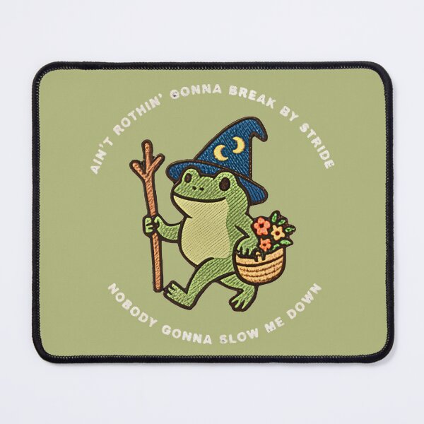 Item preview, Striding Wizard Frog designed and sold by rossgrahamwood.