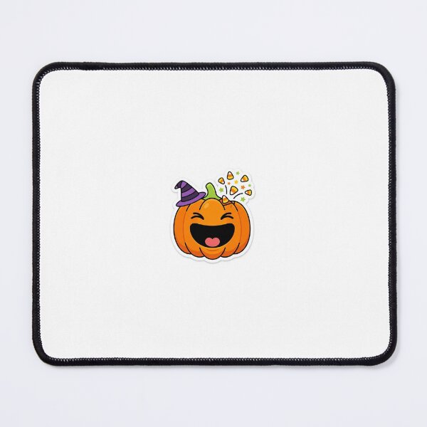 Item preview, Laughing Pumpkin | Cute Halloween Witch Hat Sticker Art designed and sold by fashion by sej.