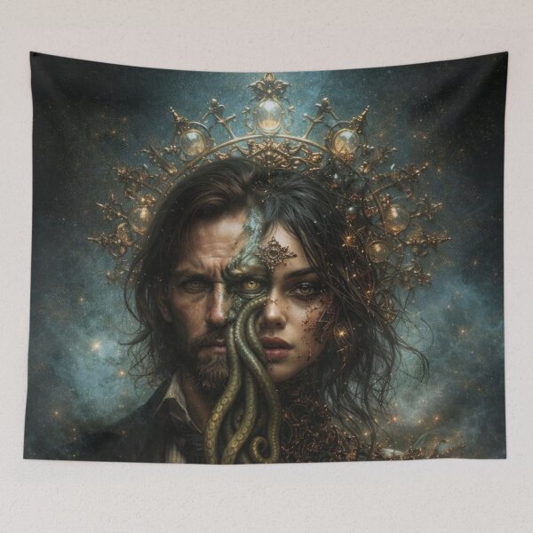 Item preview, An Eldritch Honeymoon - Cosmic Horror Art  designed and sold by TheOuroborean.