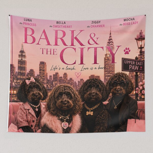 Item preview, Bark And The City Cockapoo Design – Sex And The City Inspired Dog Gift designed and sold by Cockapoo Society.