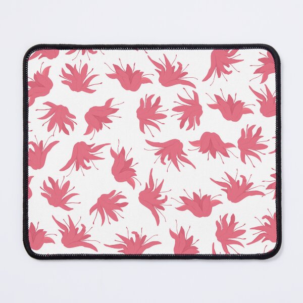 Item preview, Red flowers pattern designed and sold by cadstudios.